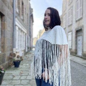 Cache-épaules à franges – Échappée Libre